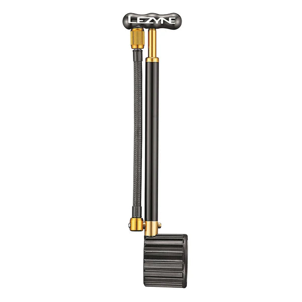 Lezyne Drive Shock High Pressure Hand Pump (Black/Gold)