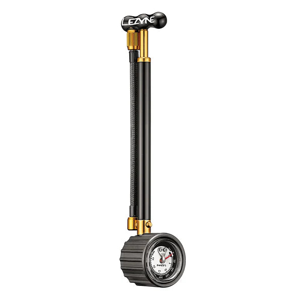Lezyne Drive Shock High Pressure Hand Pump (Black/Gold)