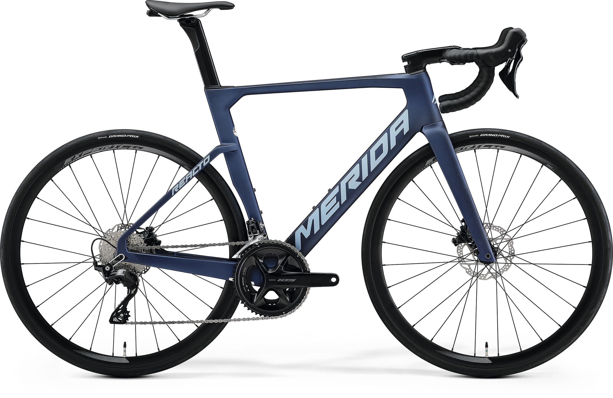 Merida Reacto 4000 (Matt Mountain Blue/Black) – BUMSONTHESADDLE