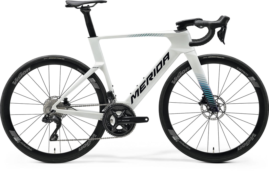 Merida Reacto 5000 (Pearl/Blue Teal)