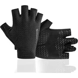 Supacaz Supag Clarino Short Unisex Cycling Gloves (Black)