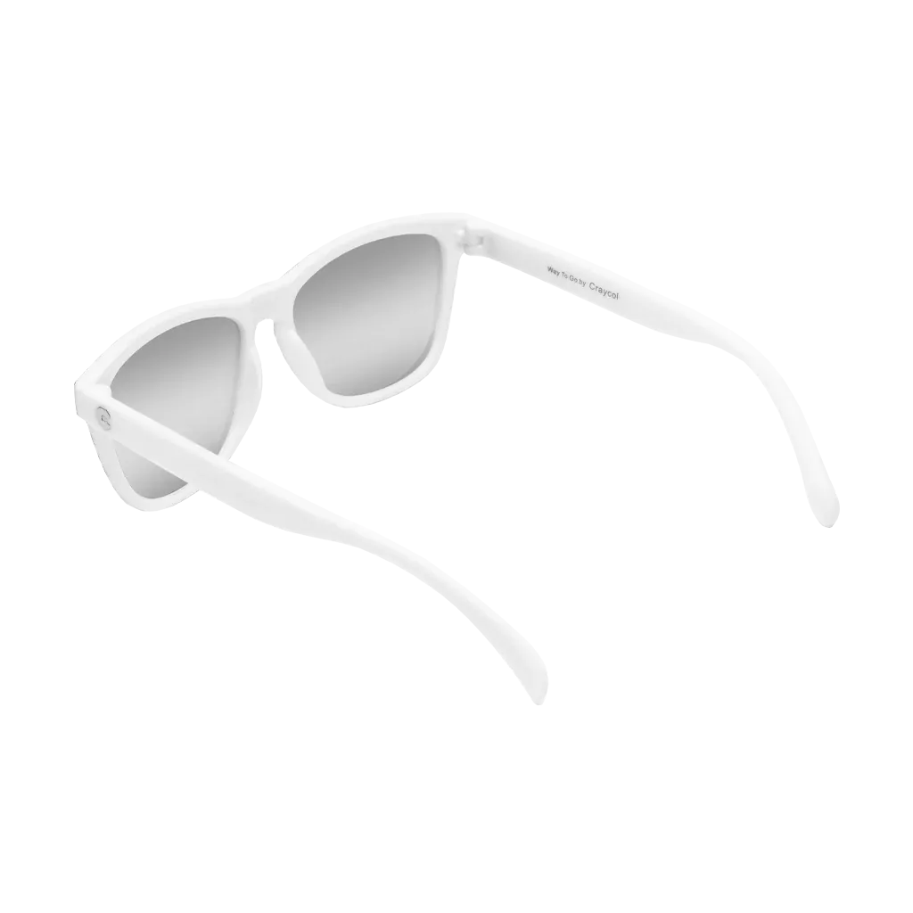 Craycol Raceready Chequered Power Sunglasses (IWhite-Black)