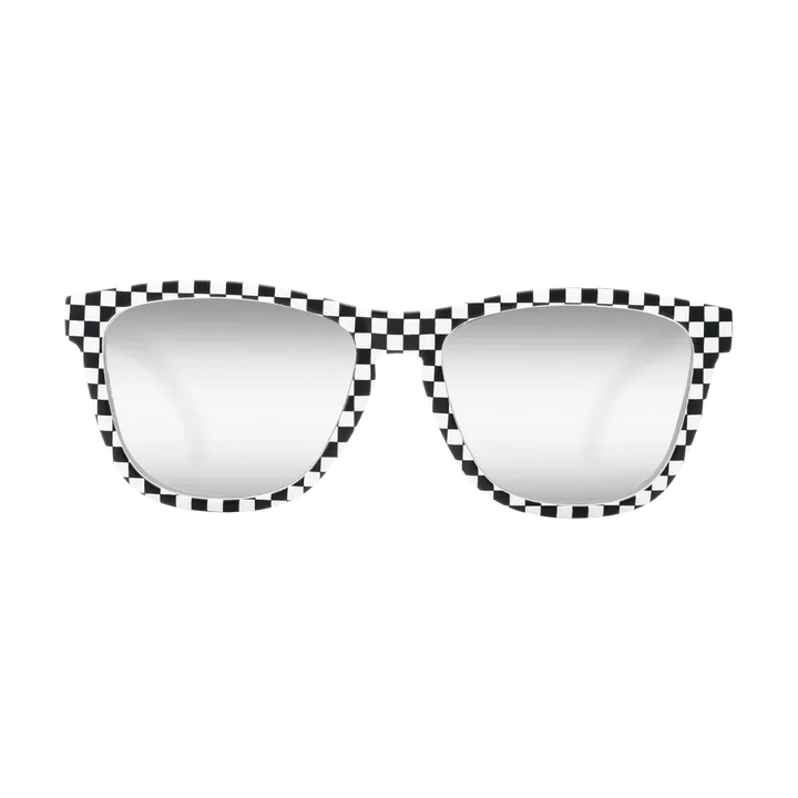 Craycol Raceready Chequered Power Sunglasses (IWhite-Black)