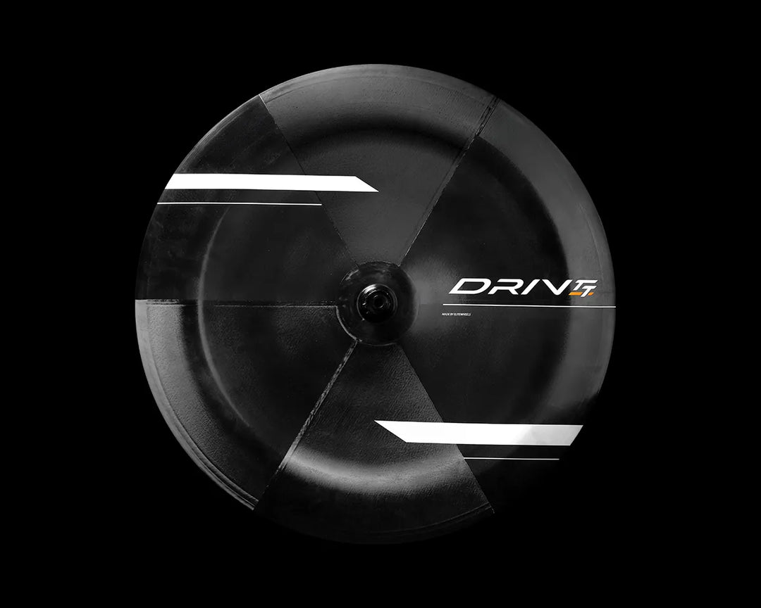Elite Drive TT Disc Carbon Tubeless Ready Disc Brake Wheel - Shimano HG/SRAM XDR (Black)