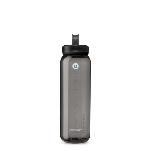 Hydrapak Recon Clip and Carry Bottle (Charcoal Grey)