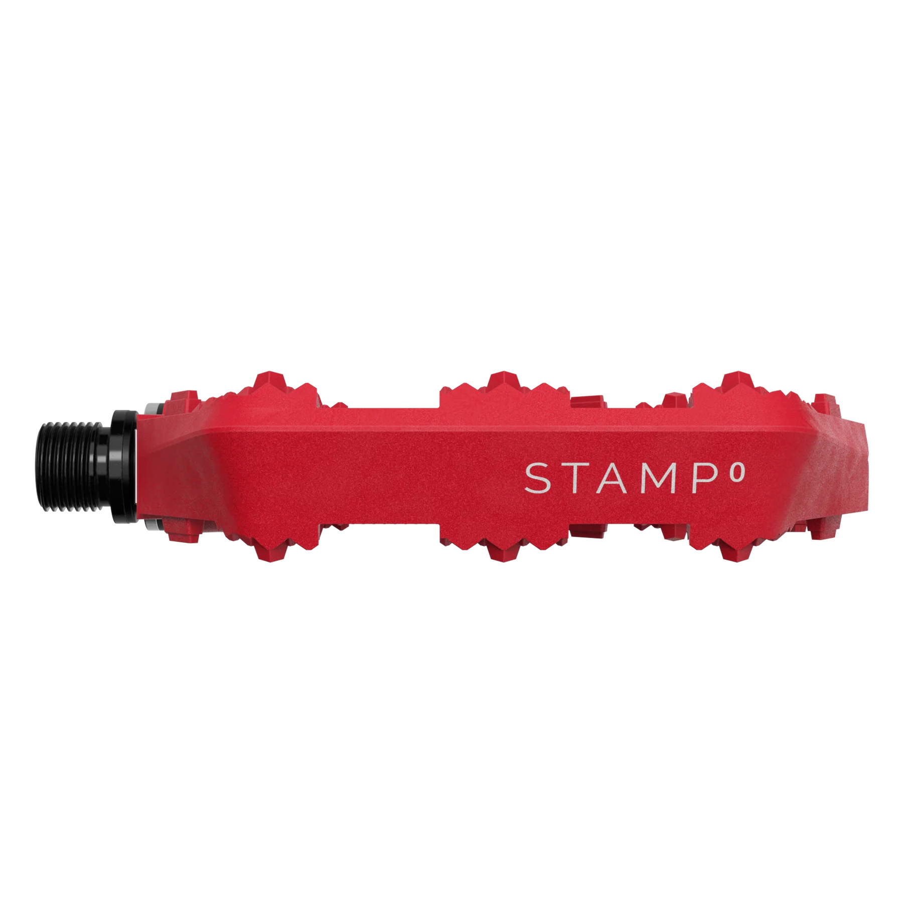 Crank Brothers Stamp 0 Large Platform Pedal (Bright Red)