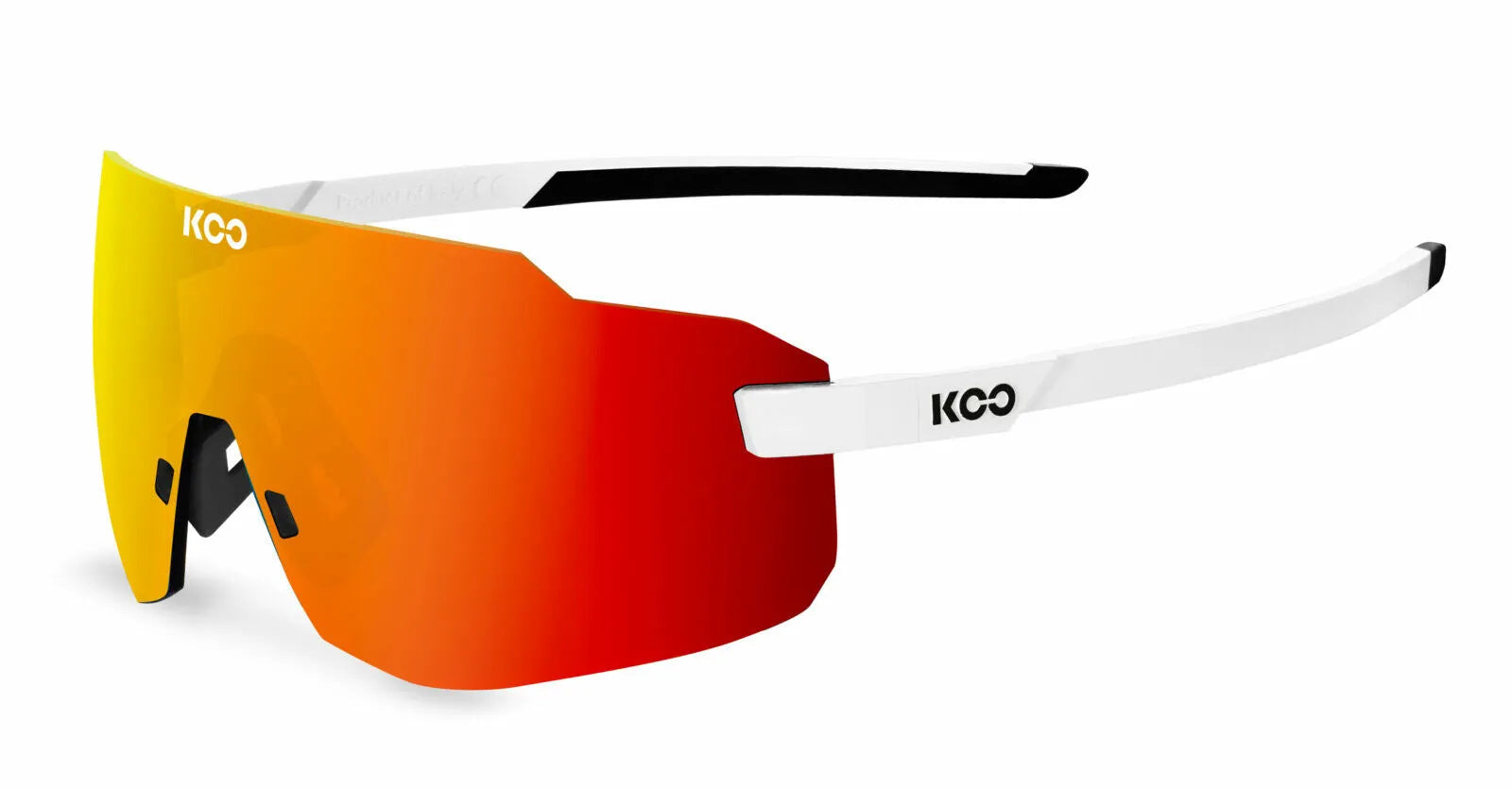 カスク KOO サングラス スーパーノヴァ 軽量 ホワイト／レッド KOO Supernova Sport Sunglasses (White/Red) – BUMSONTHESADDLE