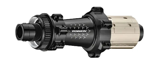 Token D1 Disc Brake Rear Hub (Black)