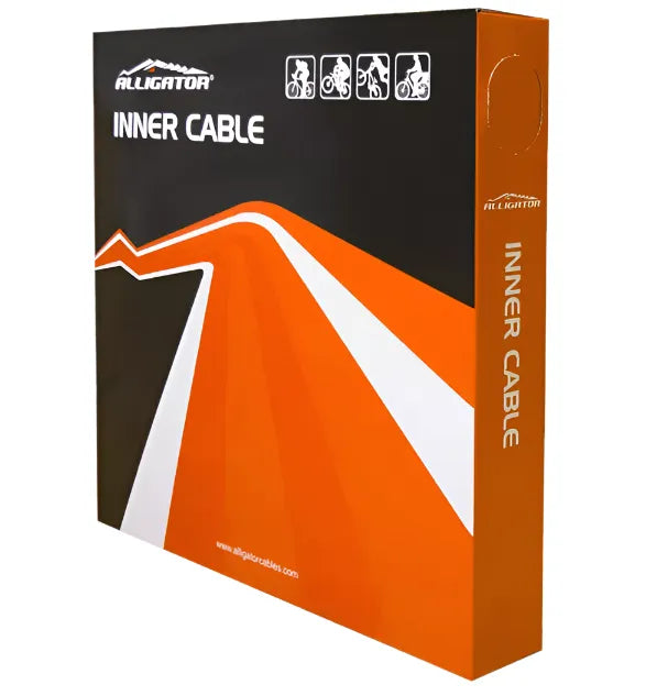 Alligator Stainless Steel Road Brake Inner Cable - 100 pcs