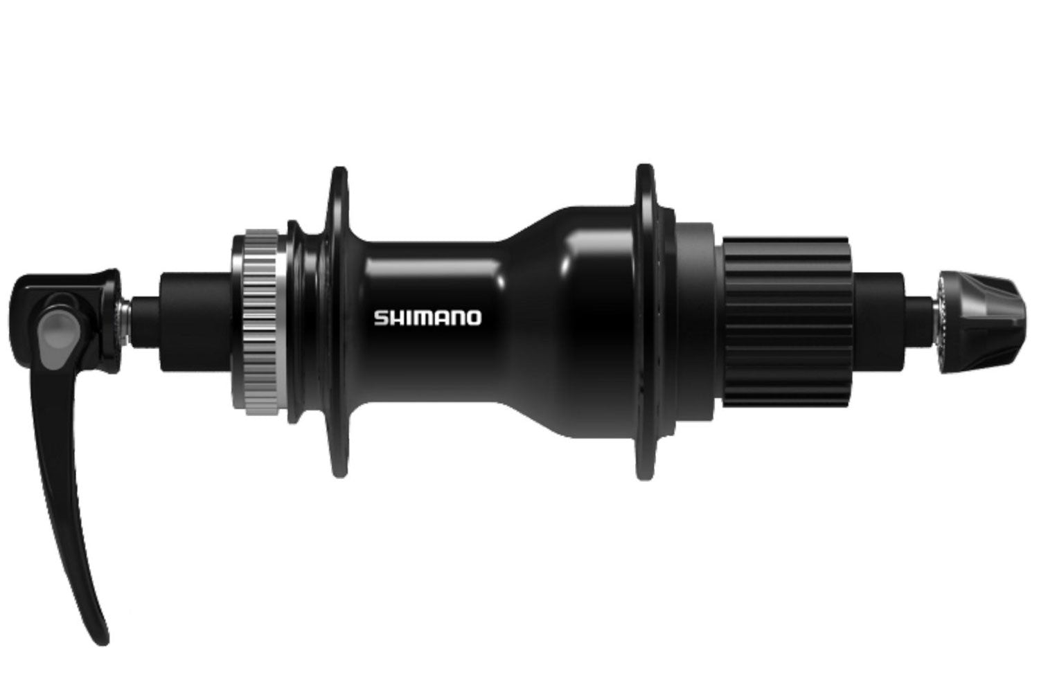 Shimano FH-QC500-MS-B Centerlock Rear Hub (Black)