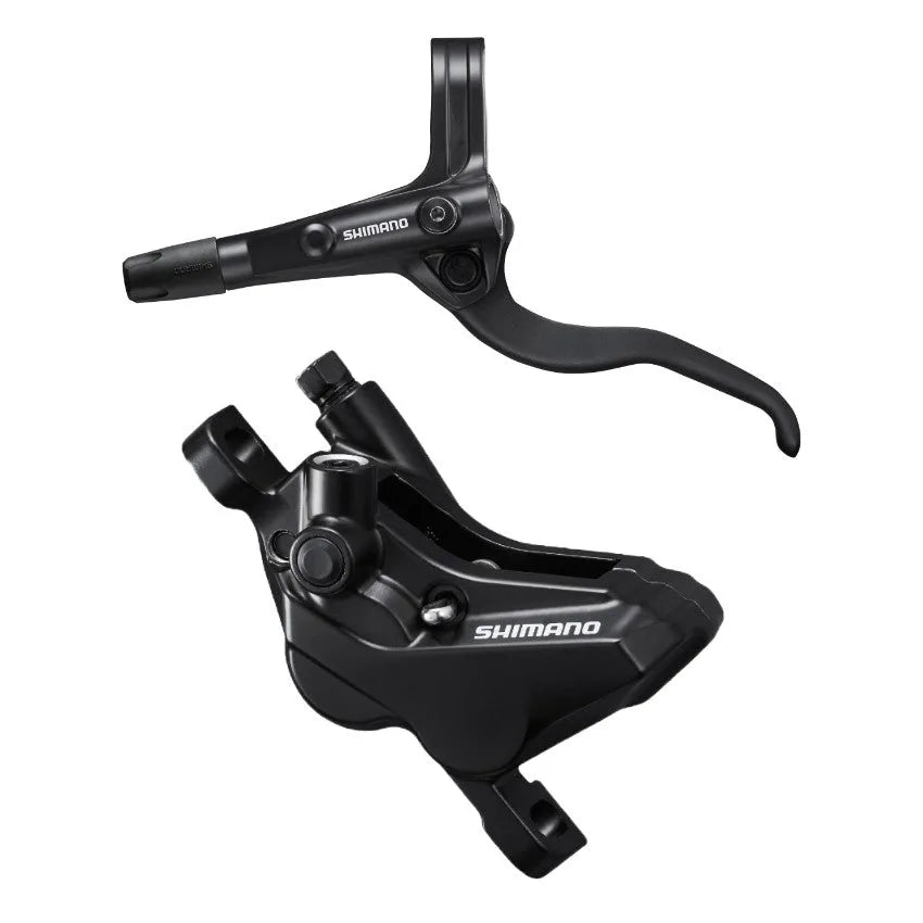 Shimano Deore BL-MT401/BR-MT420 Post Mount Hydraulic Disc Brake Set (Black)