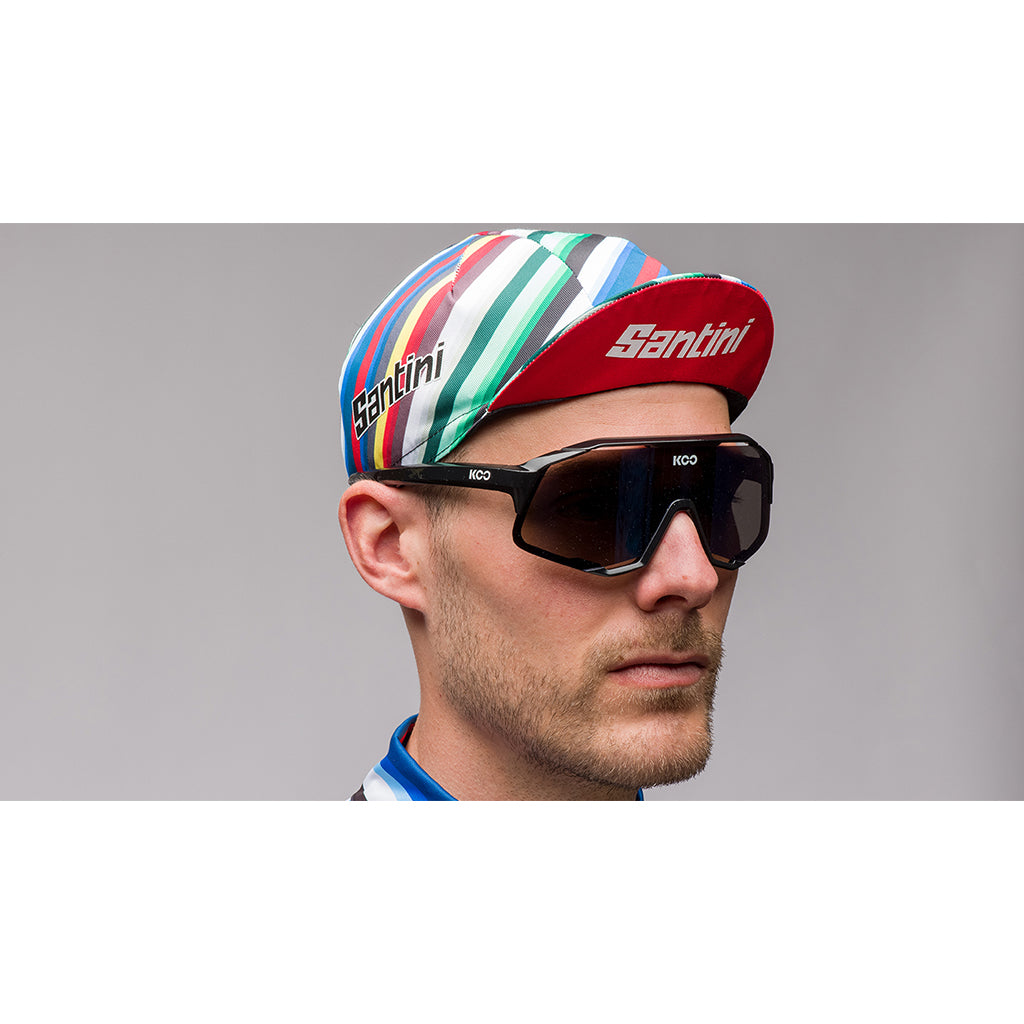 Santini La Vuelta Official Cycling Cap (Print)
