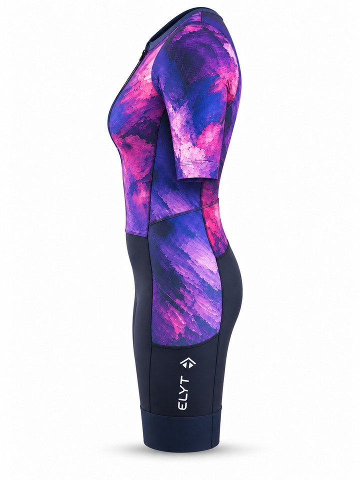 Apace Butterfly Volt Unibody Trisuit (Women's) (Purple Haze) - alternate profile