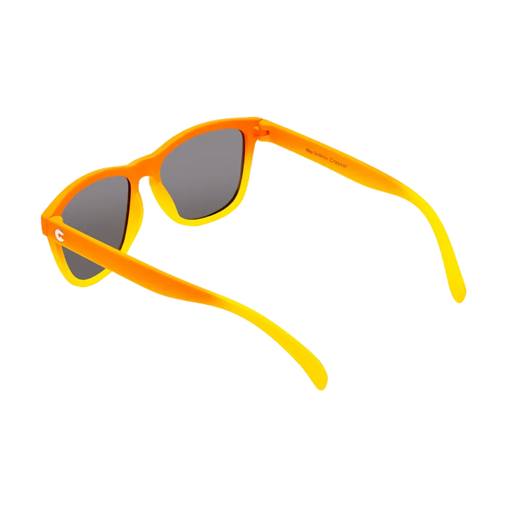 Craycol Sunset Margaritas Power Sunglasses (Orange-Yellow Gradient)