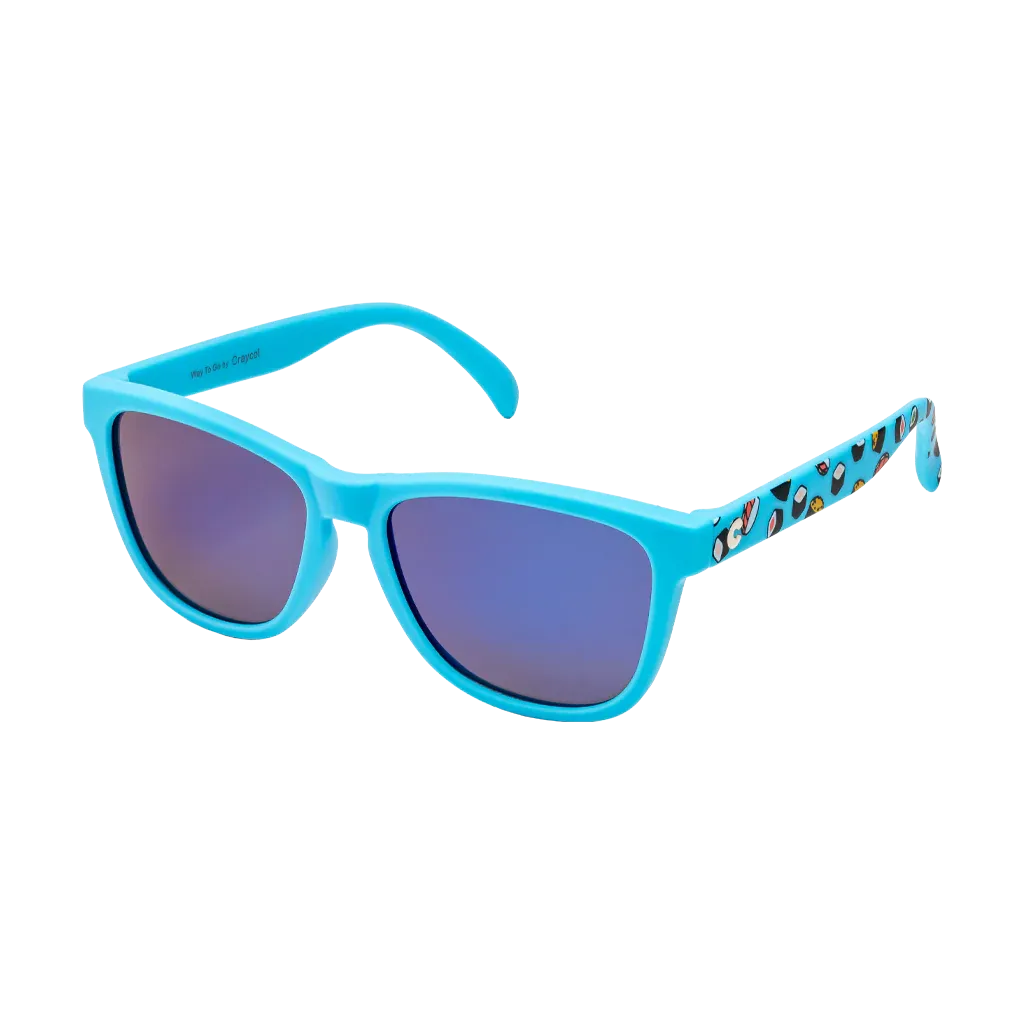 Craycol Sushi Sprinters Sunglasses (Blue/Blue Reflective)