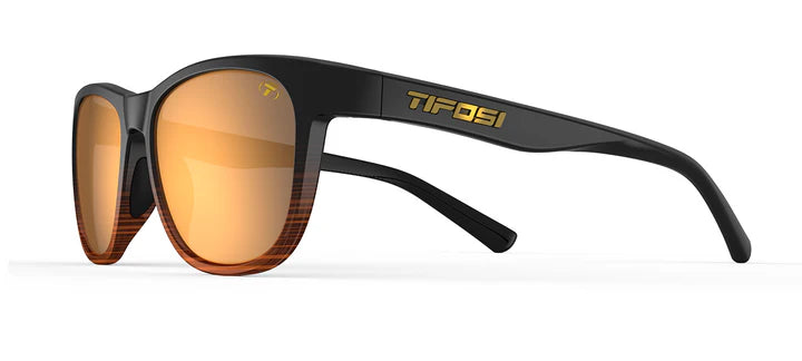 Tifosi Swank Sport Sunglasses (Brown Tint/Brown Fade)
