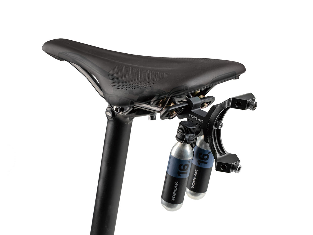 Topeak Tri Backup Elite 2 Co2 Catridges (Black)