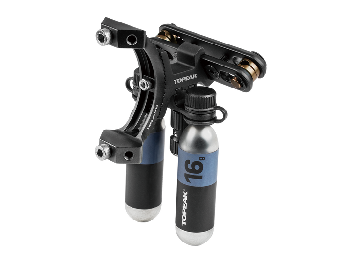 Topeak Tri Backup Elite 2 Co2 Catridges (Black)