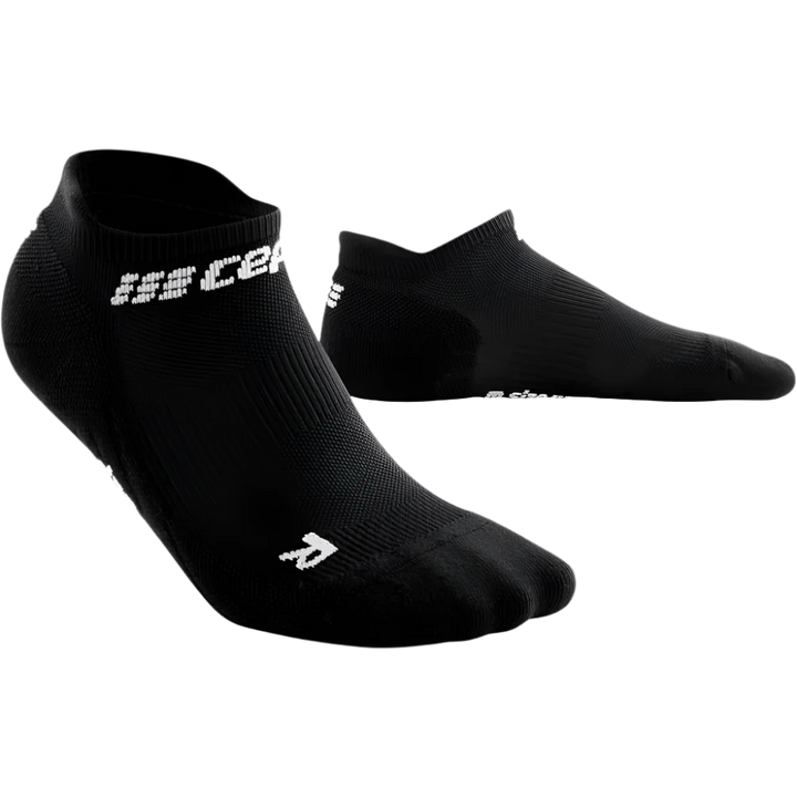 CEP Compression The Run No Show 4.0 Men's Running Socks (Black)