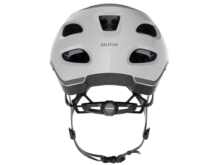 Trek Solstice Road Cycling Helmet (Gloss Crystal White)