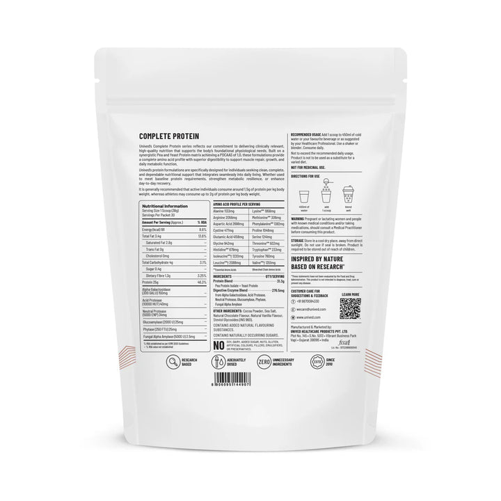 Unived Complete Protein Powder (Chocolate)