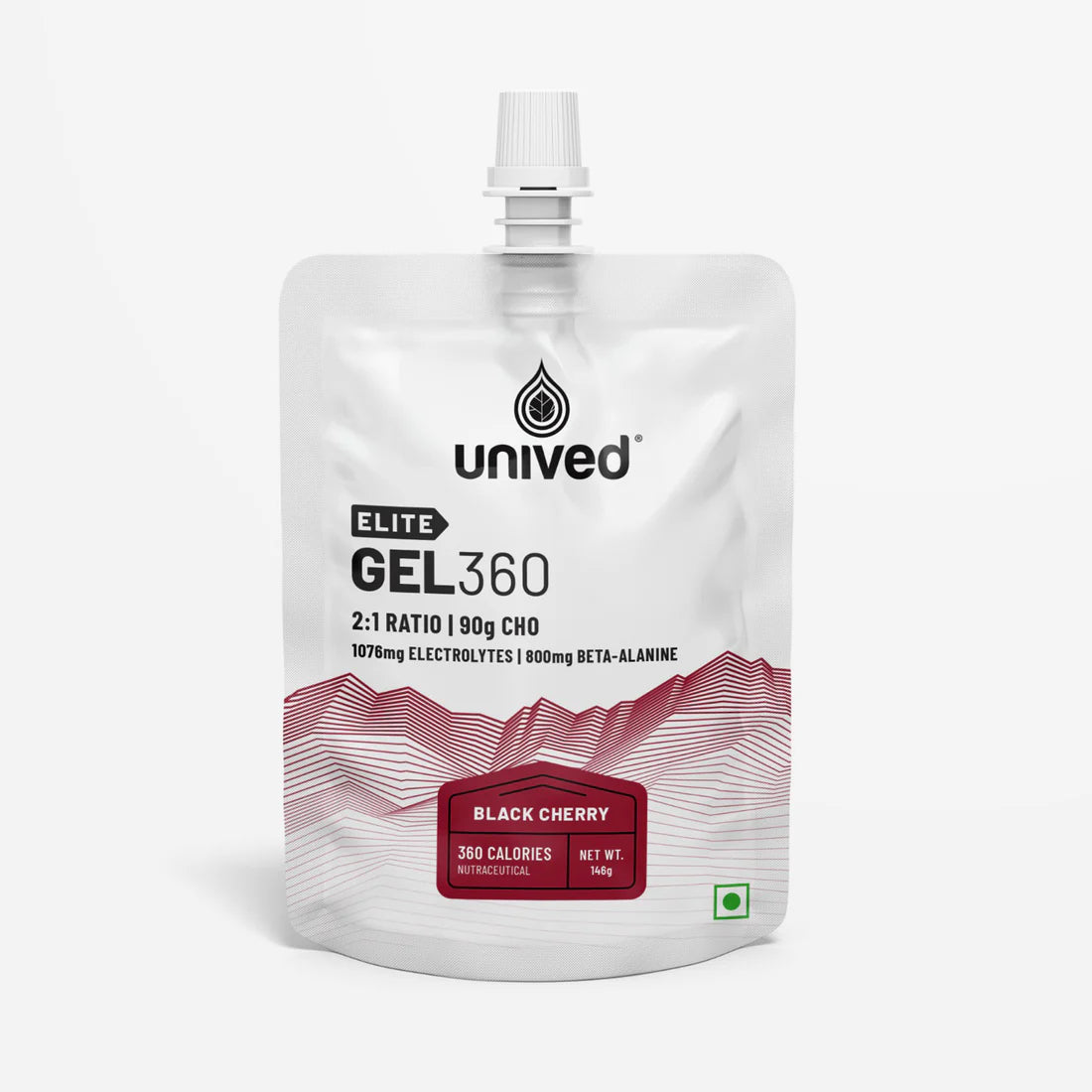Unived Elite Gel 360 (Black Cherry)