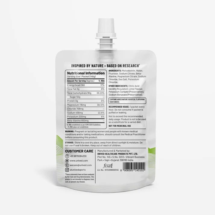 Unived Elite Gel 360 (Sea Salt Lime)
