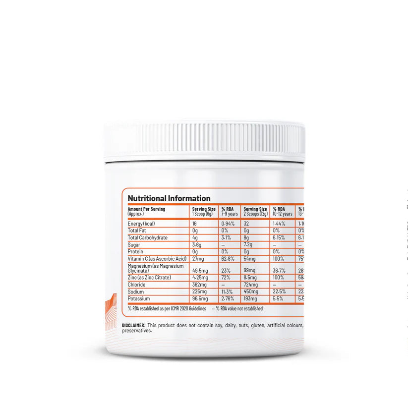 Unived Juniors Hydration Mix Powder (Unflavoured)