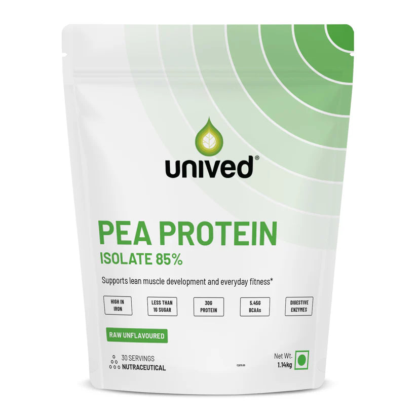 Unived Organic Pea Protein Raw Powder