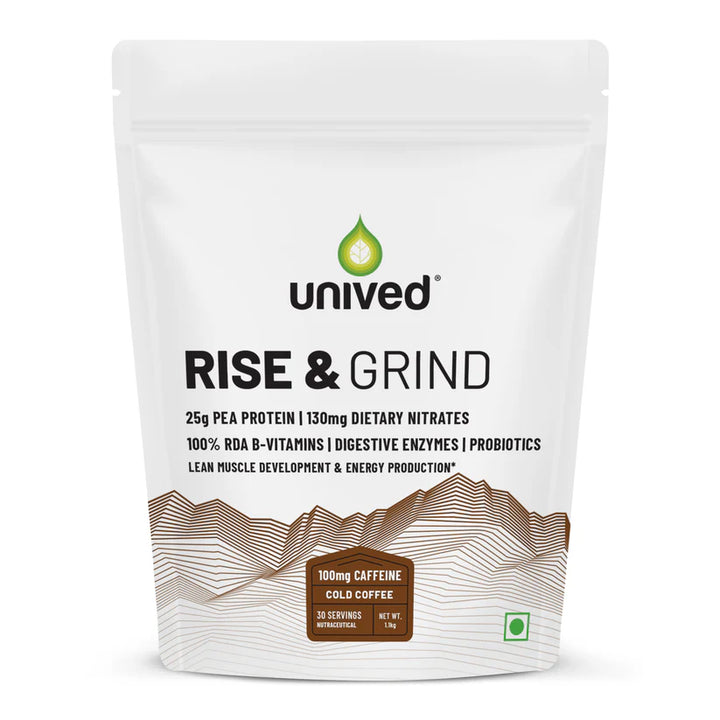 Unived Rise and Grind Protein Powder (Cold Coffee)