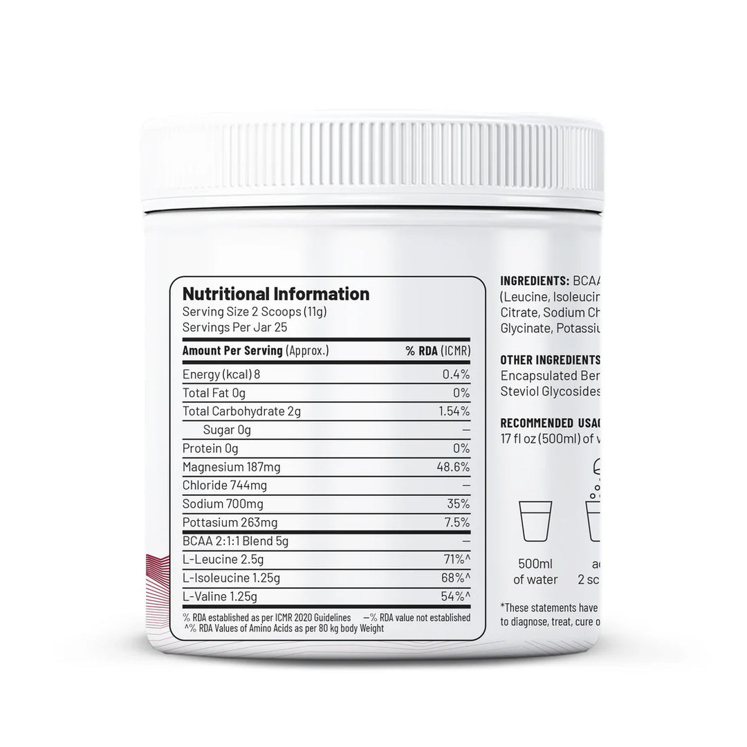 Unived BCAA/Hydration Mix Powder (Black Cherry)