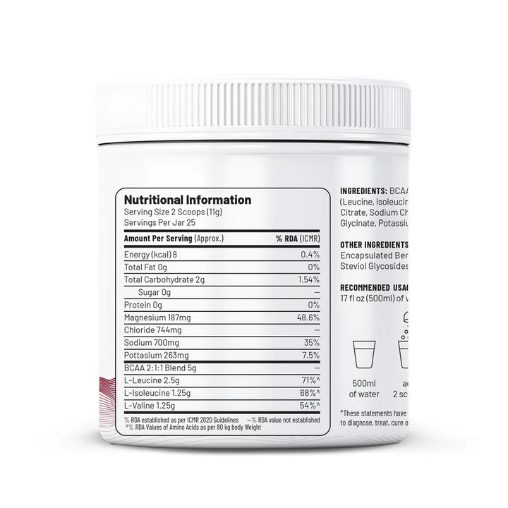 Unived BCAA/Hydration Mix Powder (Black Cherry)