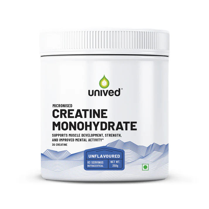 Unived Creatine Monohydrate Powder (Unflavoured)