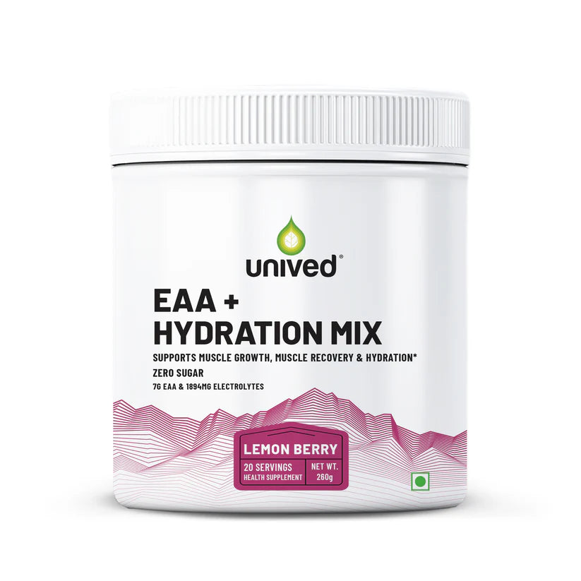 Unived EAA Plus Hydration Mix Powder (Lemon Berry)