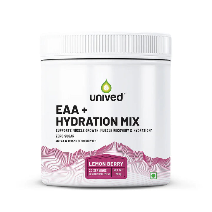 Unived EAA Plus Hydration Mix Powder (Lemon Berry)