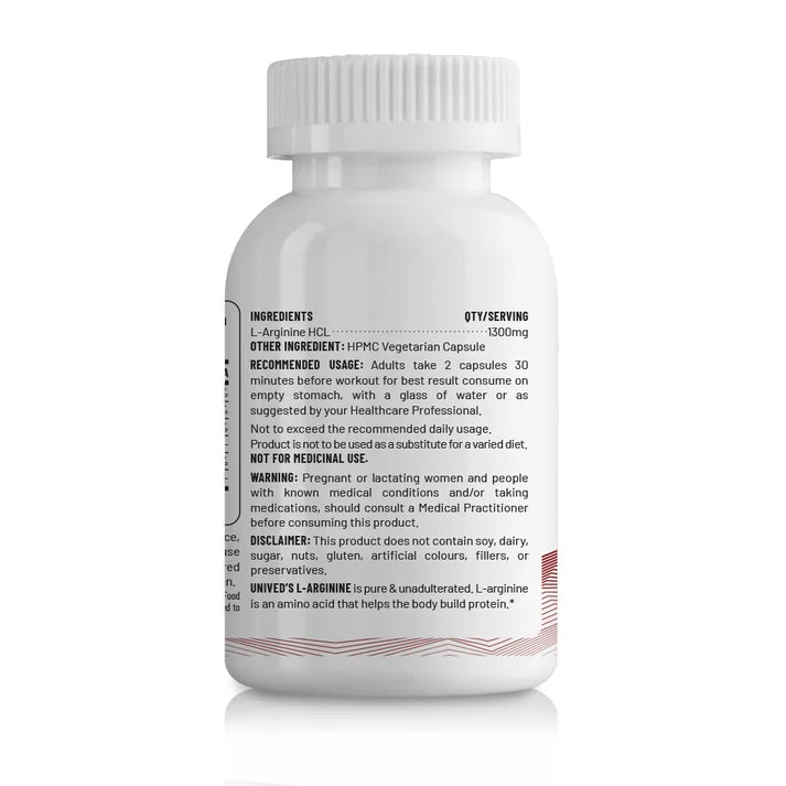 Unived L-Arginine Capsules