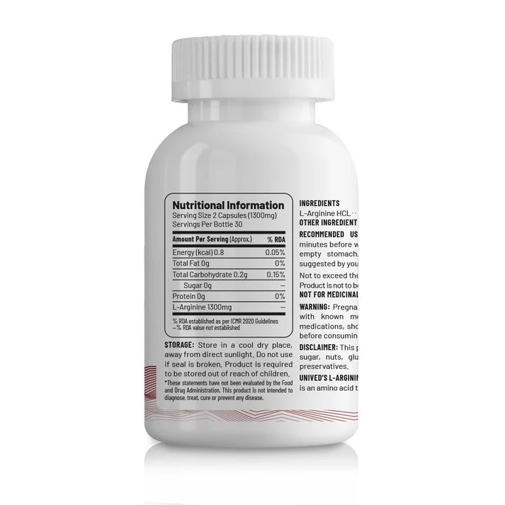 Unived L-Arginine Capsules