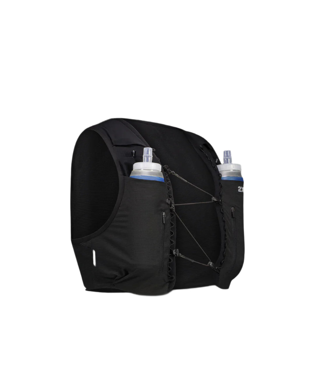 2XU Run Hydration Vest  (Black/Silver Reflective)
