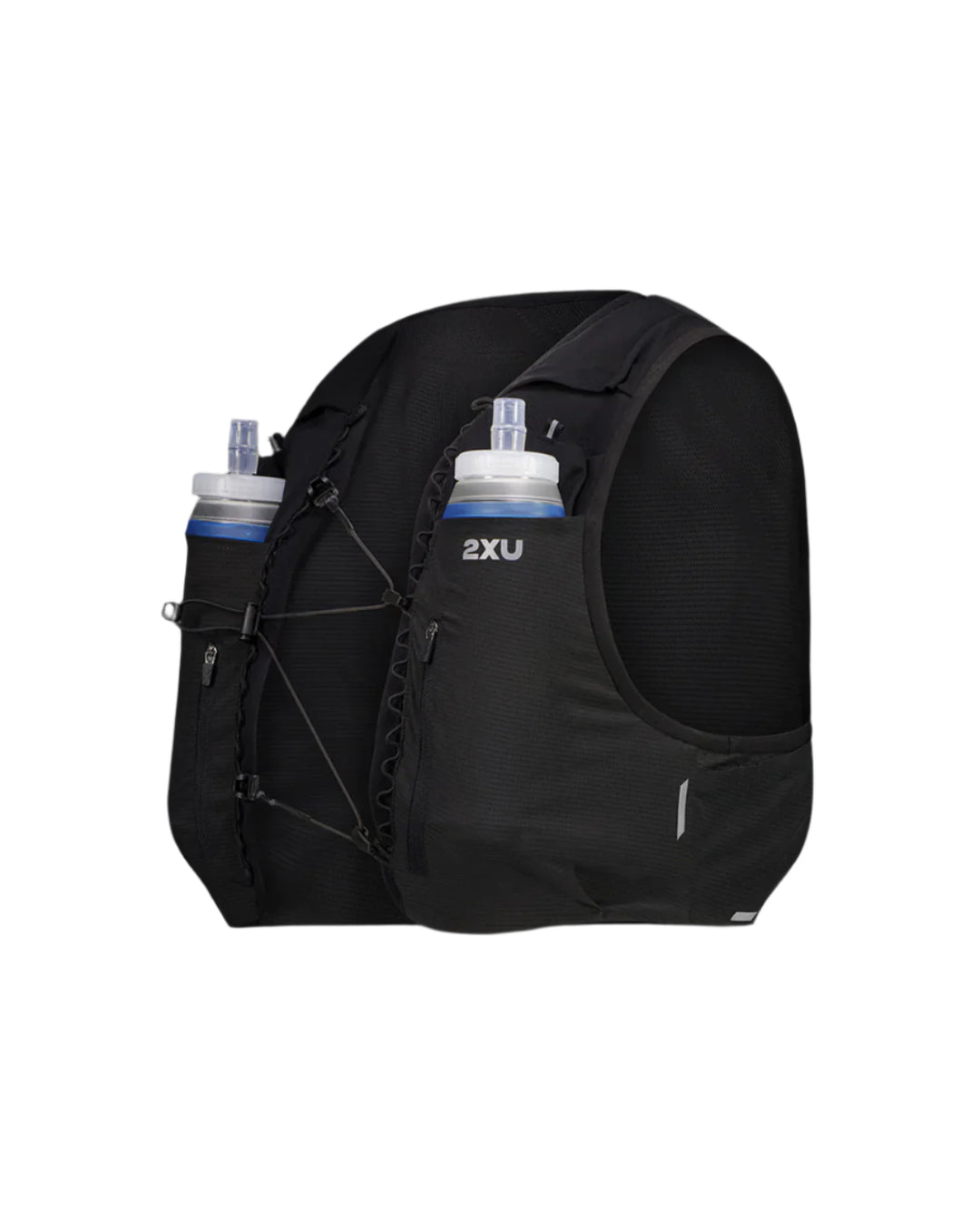 2XU Run Hydration Vest  (Black/Silver Reflective)