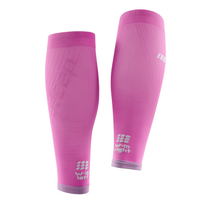 CEP Ultralight Compression Women's Calf Sleeves (Pink/Light Grey)