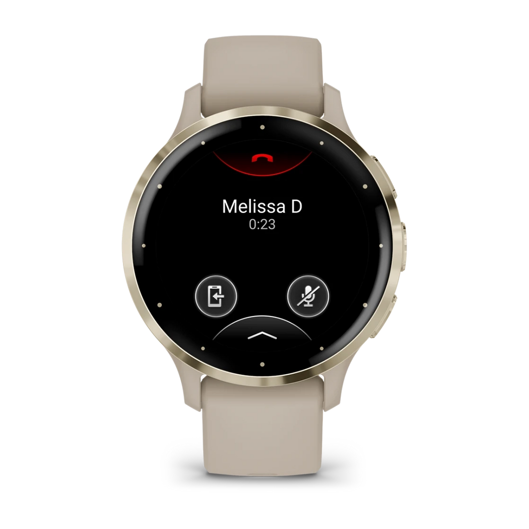 Garmin Venu 3S Smart Watch (Cream Gold/Frenchy Grey)
