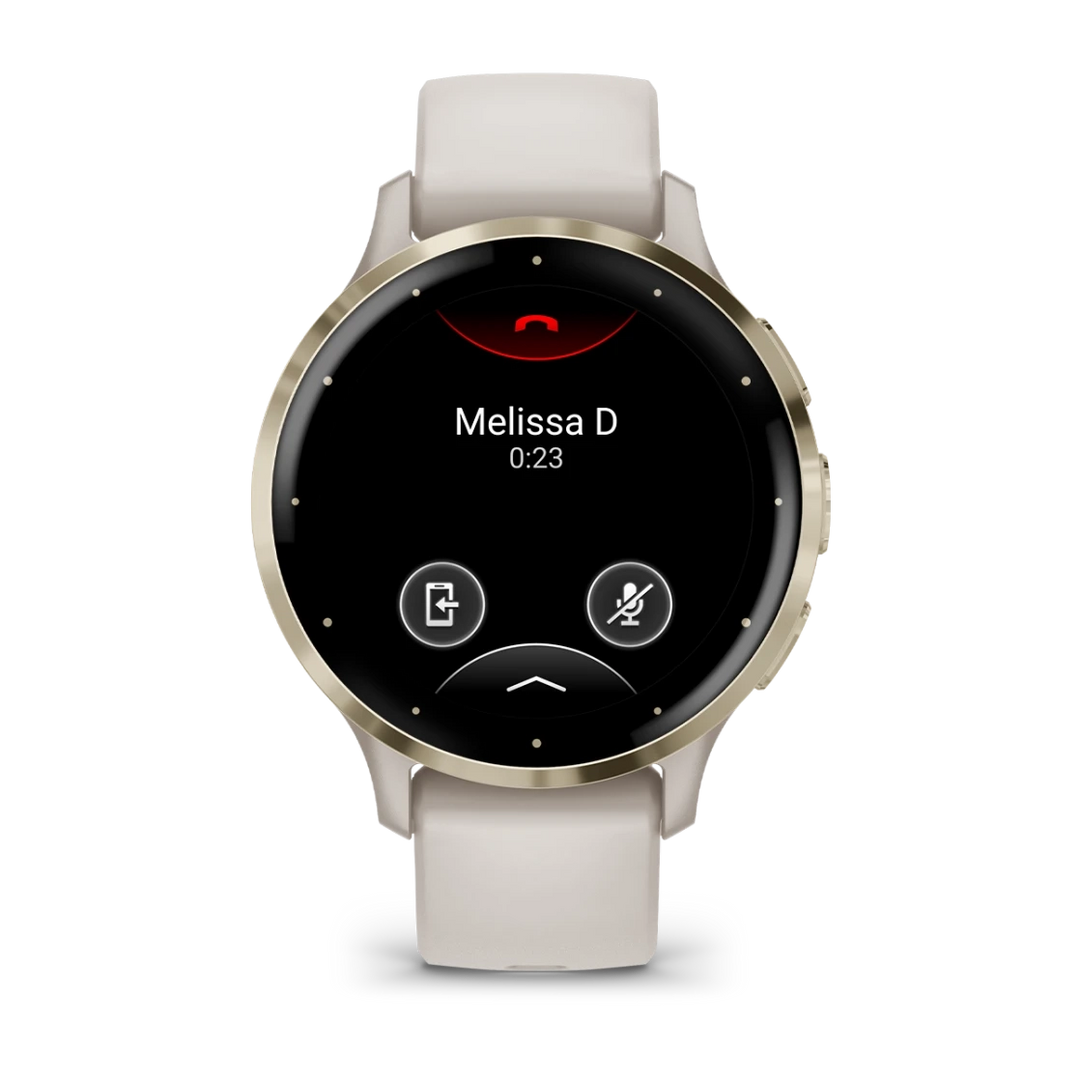 Garmin Venu 3S Smart Watch (Cream Gold/Ivory)