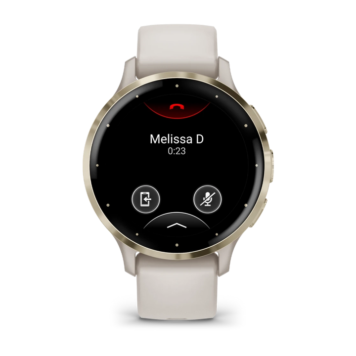 Garmin Venu 3S Smart Watch (Cream Gold/Ivory)