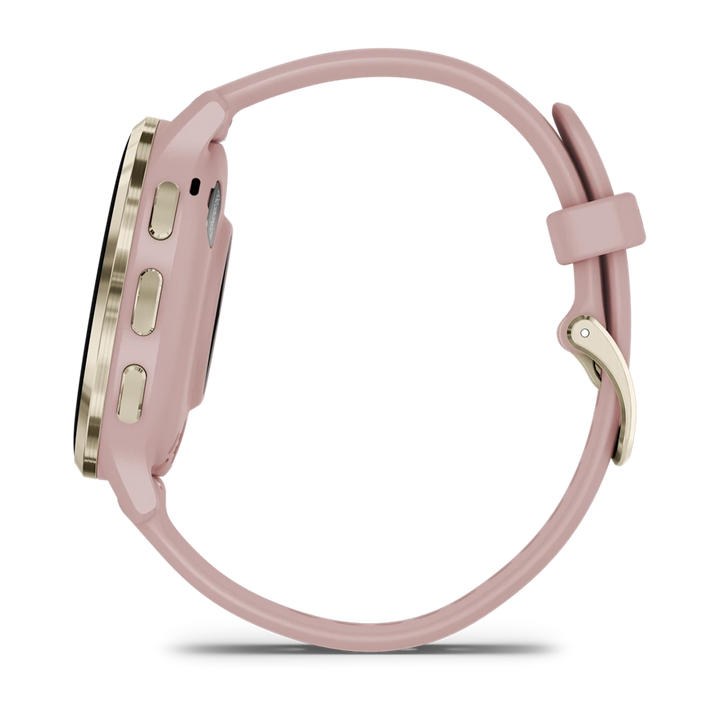 Garmin Venu 3S Smart Watch (Cream Gold/Dust Rose)