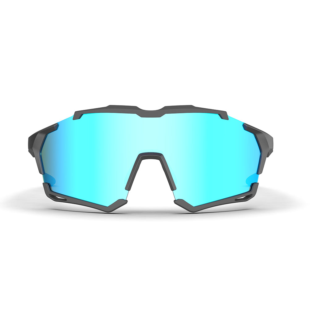 Magicshine Versatile Photchromic Sport Sunglasses (Blue/Black)