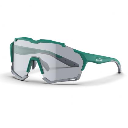 Magicshine Versatile Photchromic Sport Sunglasses (Clear/Green)