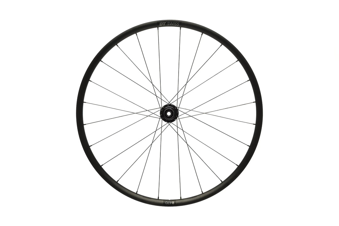 [Open Box] Dt Swiss R 470 Aluminium Tubeless Ready Disc Brake Wheel - Shimano (Black)