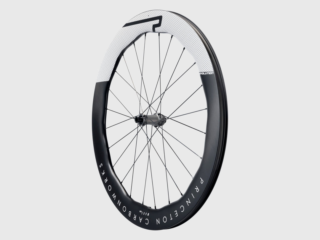 Princeton Carbonworks Wake 6560 Evolution Carbon Tubeless Ready Disc Brake Wheel - SRAM XDR (Matt/White)