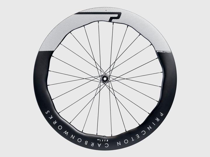 Princeton Carbonworks Wake 6560 Evolution Carbon Tubeless Ready Disc Brake Wheel - SRAM XDR (Matt/White)