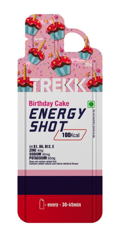 Trekk Energy Gel (Birthday Cake)